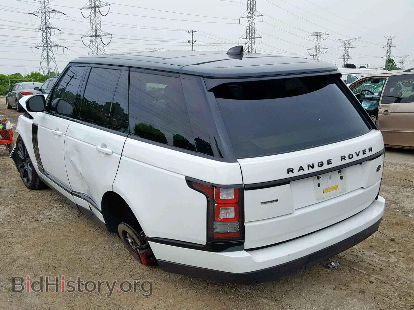 2017 LAND ROVER RANGE ROVE - VIN: SALGS2FE1HA351425 - Фото 3