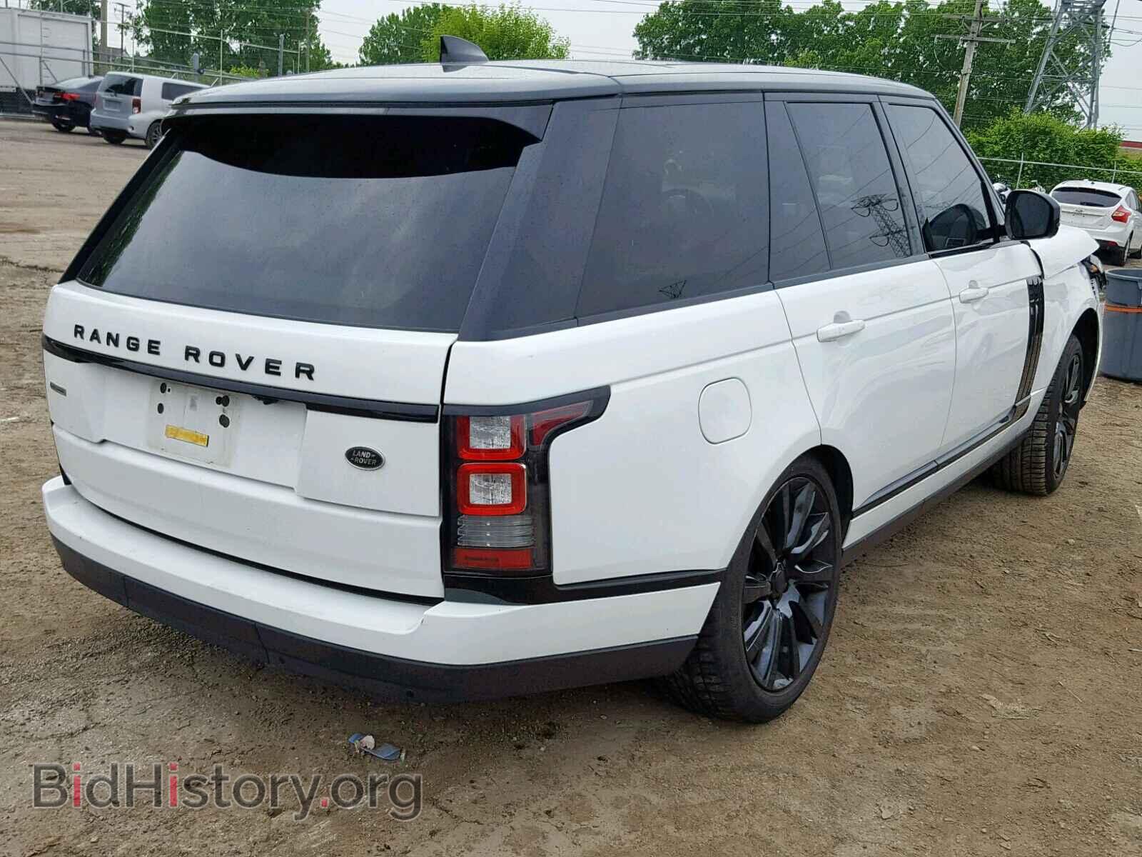 2017 LAND ROVER RANGE ROVE - VIN: SALGS2FE1HA351425 - Фото 4