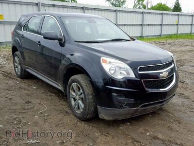 2012 Chevrolet EQUINOX LS, black — VIN 2GNALBEK5C1237391, Copart