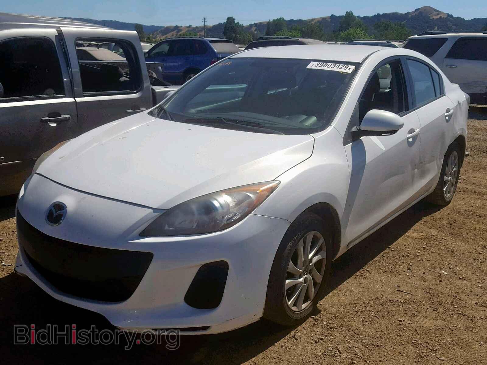 2012 MAZDA 3 - VIN: JM1BL1V73C1578457 - Фото 2