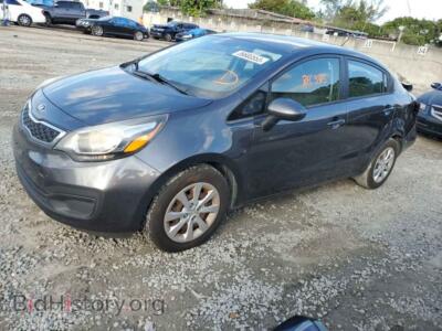 2015 Kia RIO RIO EX, gray — VIN KNADN4A36F6500461, Copart