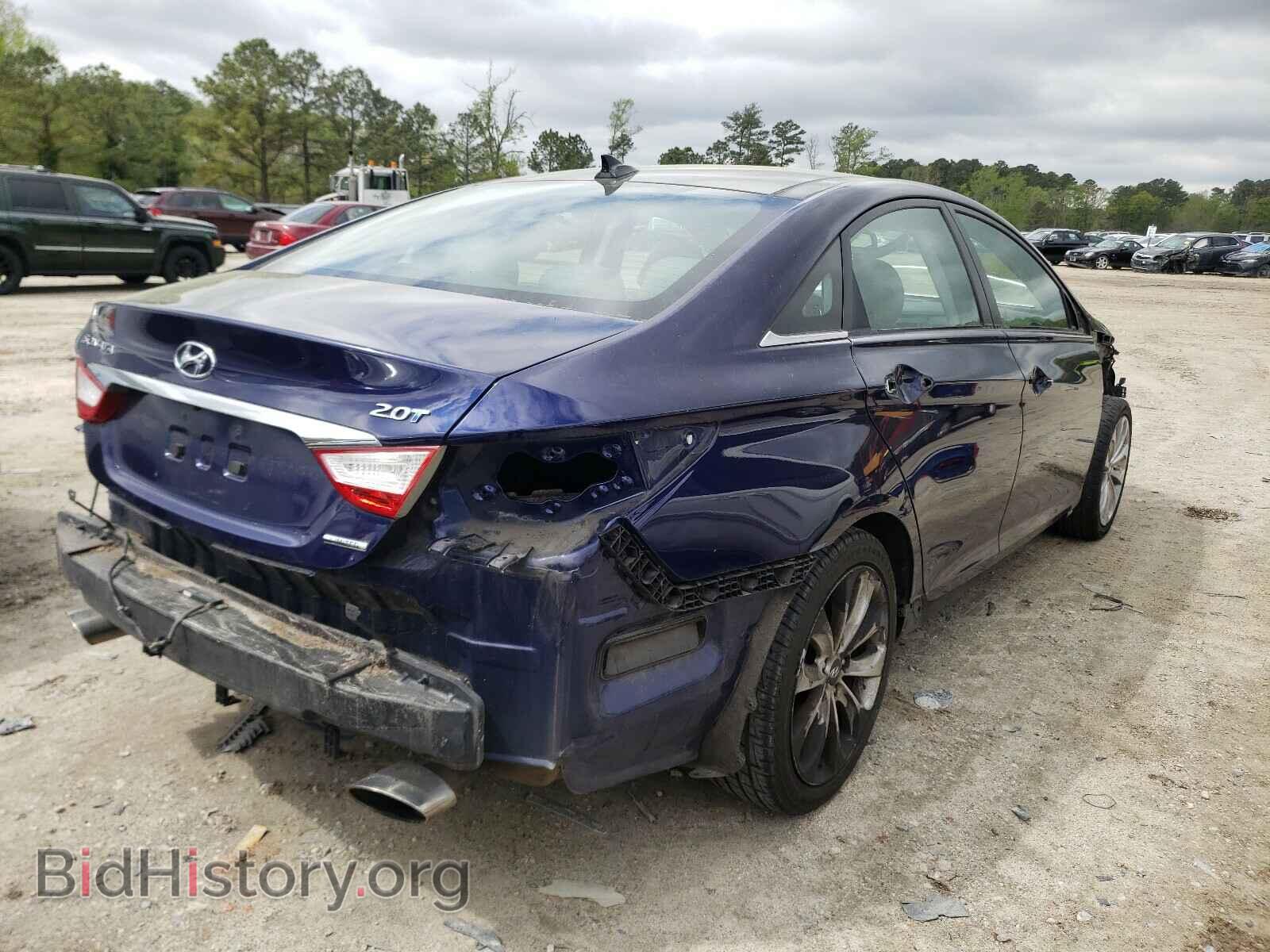 2012 HYUNDAI SONATA - VIN: 5NPEC4AB4CH455462 - Photo 4