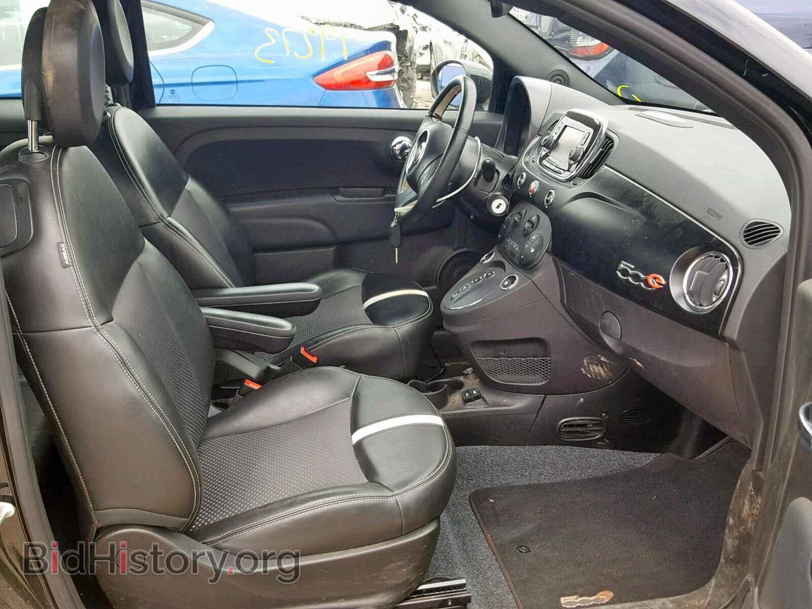 2016 FIAT 500 - VIN: 3C3CFFGEXGT211014 - Фото 5