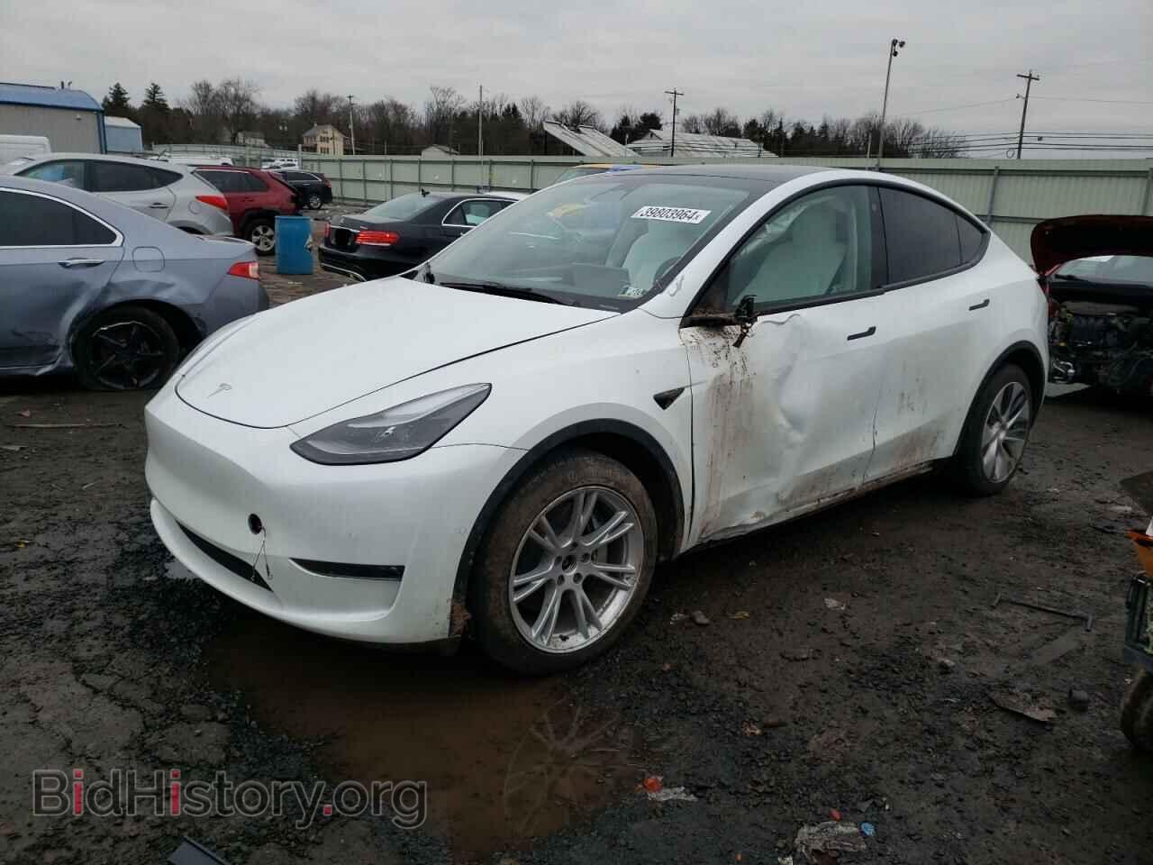 Фотография 7SAYGAEEXNF546115 - TESLA MODEL Y 2022