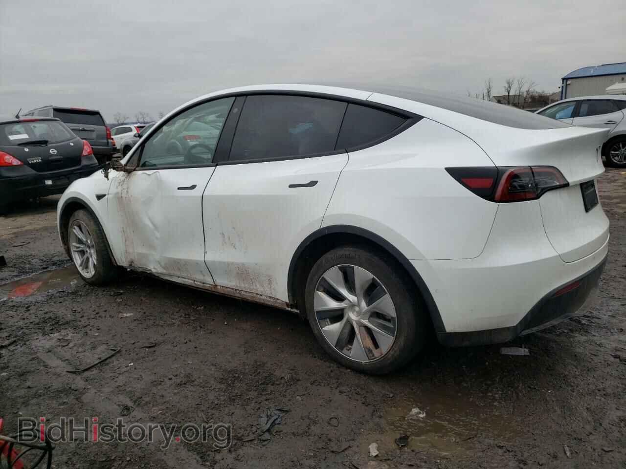 2022 TESLA MODEL Y - VIN: 7SAYGAEEXNF546115 - Фото 2
