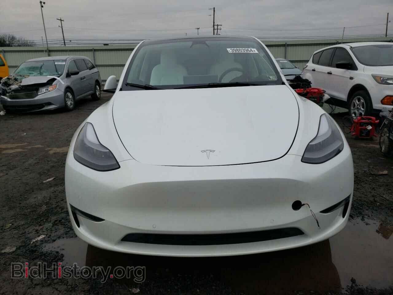 2022 TESLA MODEL Y - VIN: 7SAYGAEEXNF546115 - Фото 5