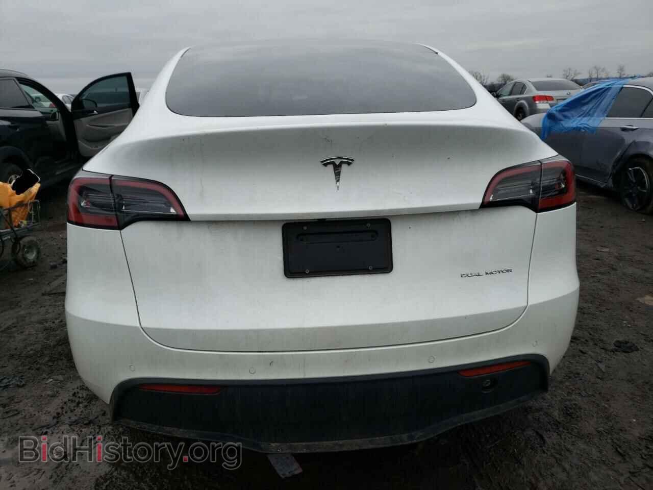 2022 TESLA MODEL Y - VIN: 7SAYGAEEXNF546115 - Фото 6