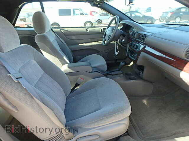 2002 CHRYSLER SEBRING - VIN: 1C3EL45X12N123097 - Фото 5