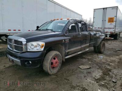 2008 Dodge RAM 3500 RAM 3500 S, черный — VIN 3D7MX48A68G134347, Copart