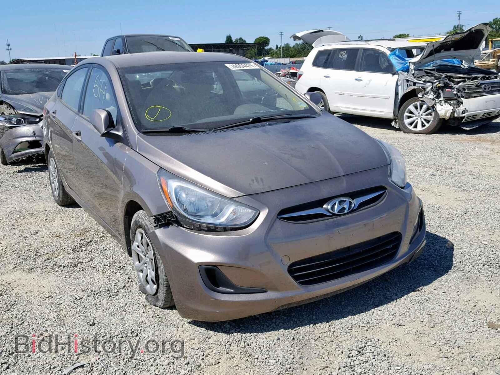 Фотография KMHCT4AE6DU369073 - HYUNDAI ACCENT 2013