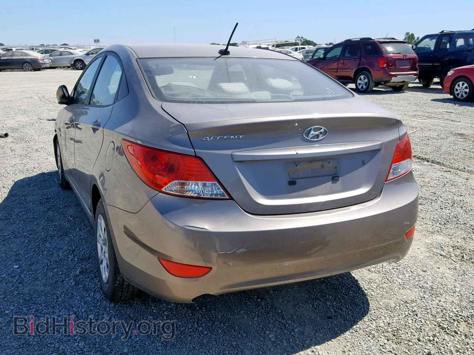 2013 HYUNDAI ACCENT - VIN: KMHCT4AE6DU369073 - Фото 3