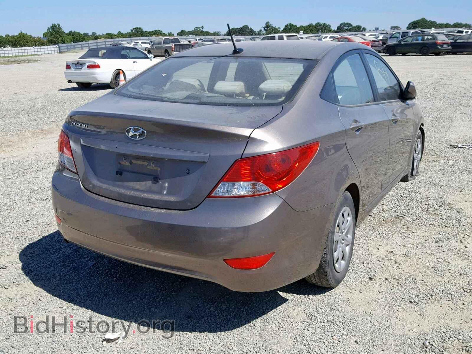 2013 HYUNDAI ACCENT - VIN: KMHCT4AE6DU369073 - Фото 4