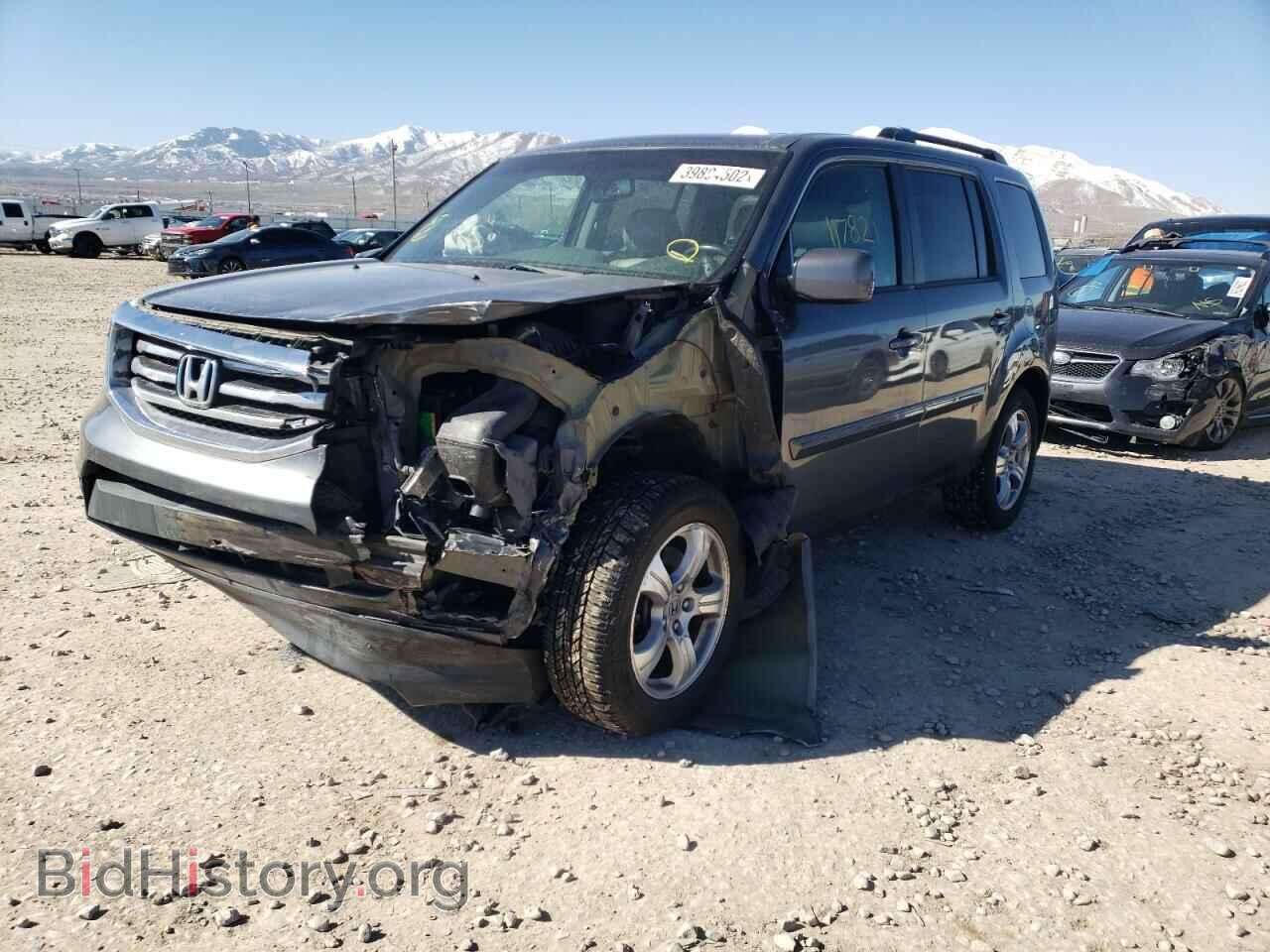 2012 HONDA PILOT - VIN: 5FNYF4H69CB024952 - Фото 2