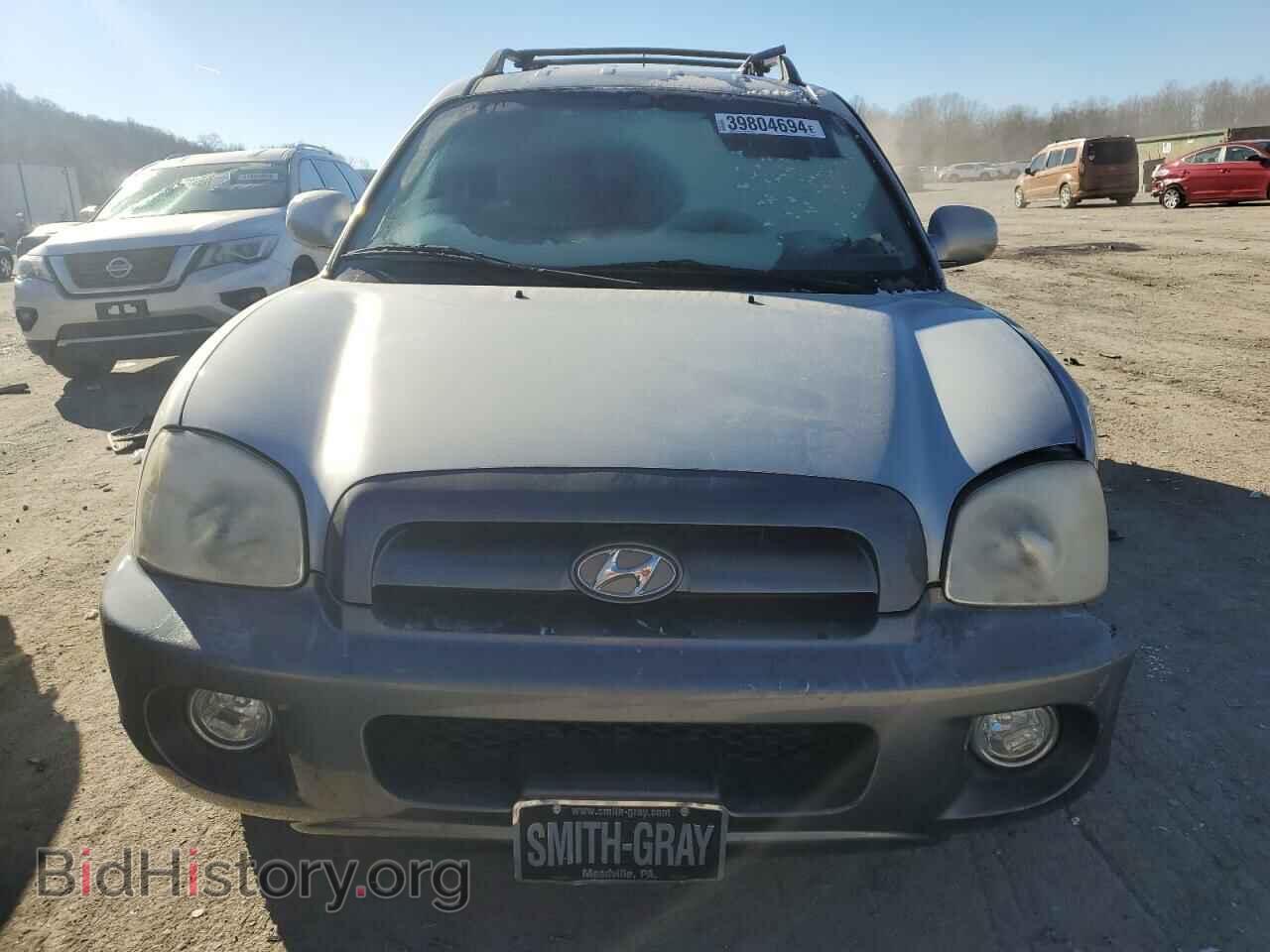 2006 HYUNDAI SANTA FE - VIN: KM8SC73D46U100607 - Фото 5