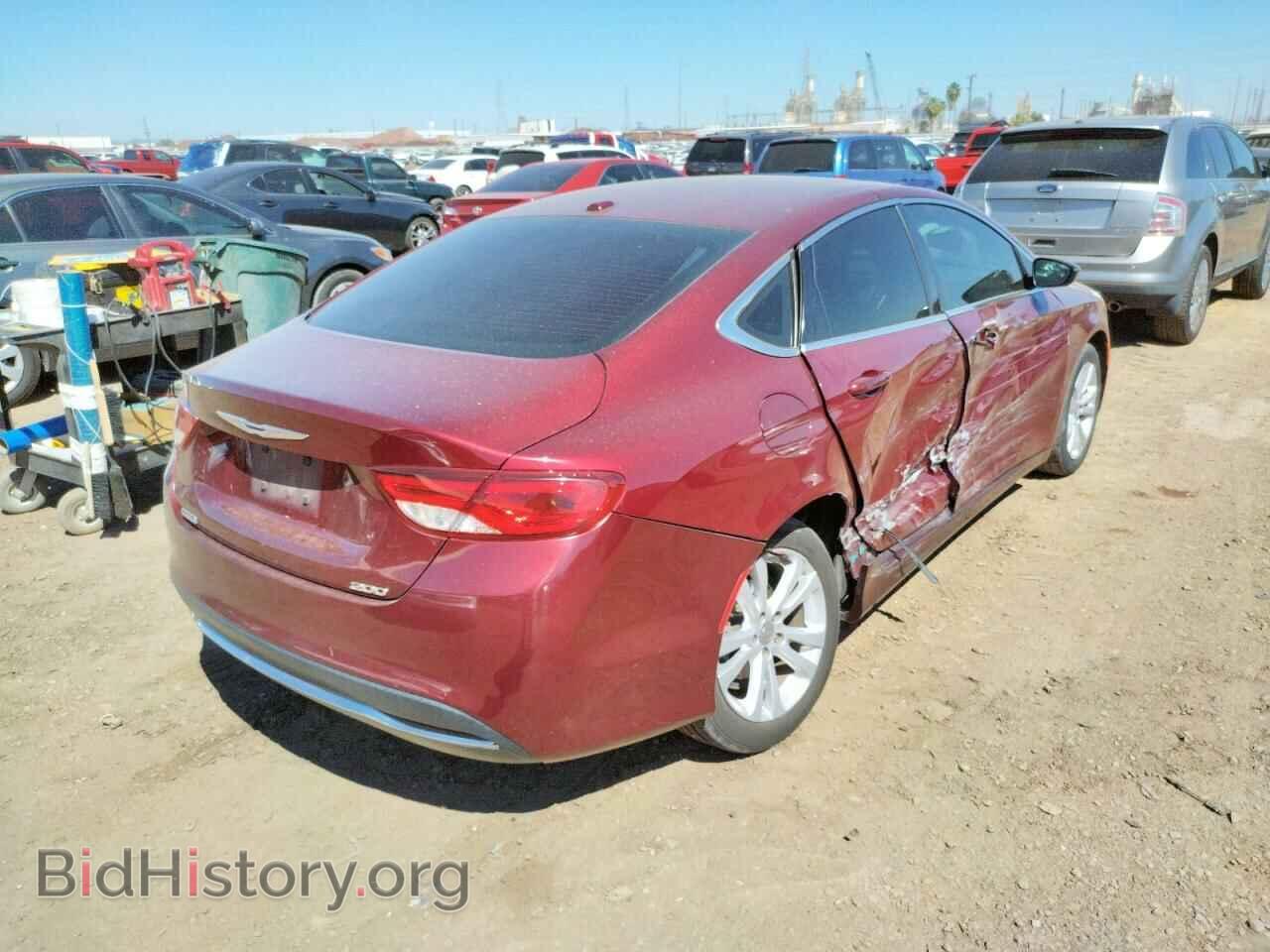 2015 CHRYSLER 200 - VIN: 1C3CCCAB9FN628449 - Фото 4