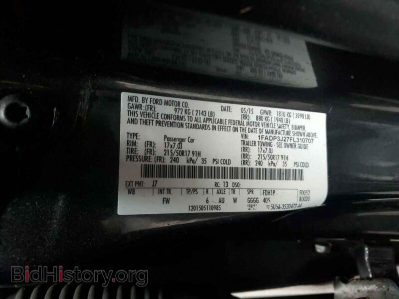 2015 Ford FOCUS (VIN 1FADP3J27FL310707) — photo 12 of 12