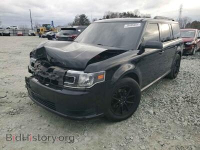 2015 Ford FLEX SE, black — VIN 2FMGK5B86FBA10236, Copart