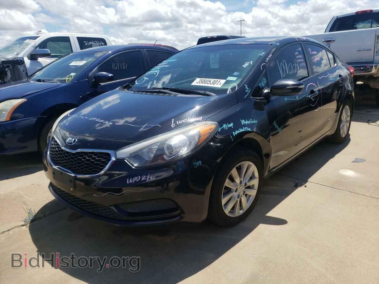 2014 KIA FORTE - VIN: KNAFX4A65E5204879 - Фото 2
