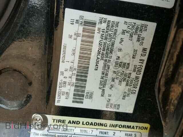 2006 FORD EXPEDITION - VIN: 1FMFU20526LA30478 - Фото 10