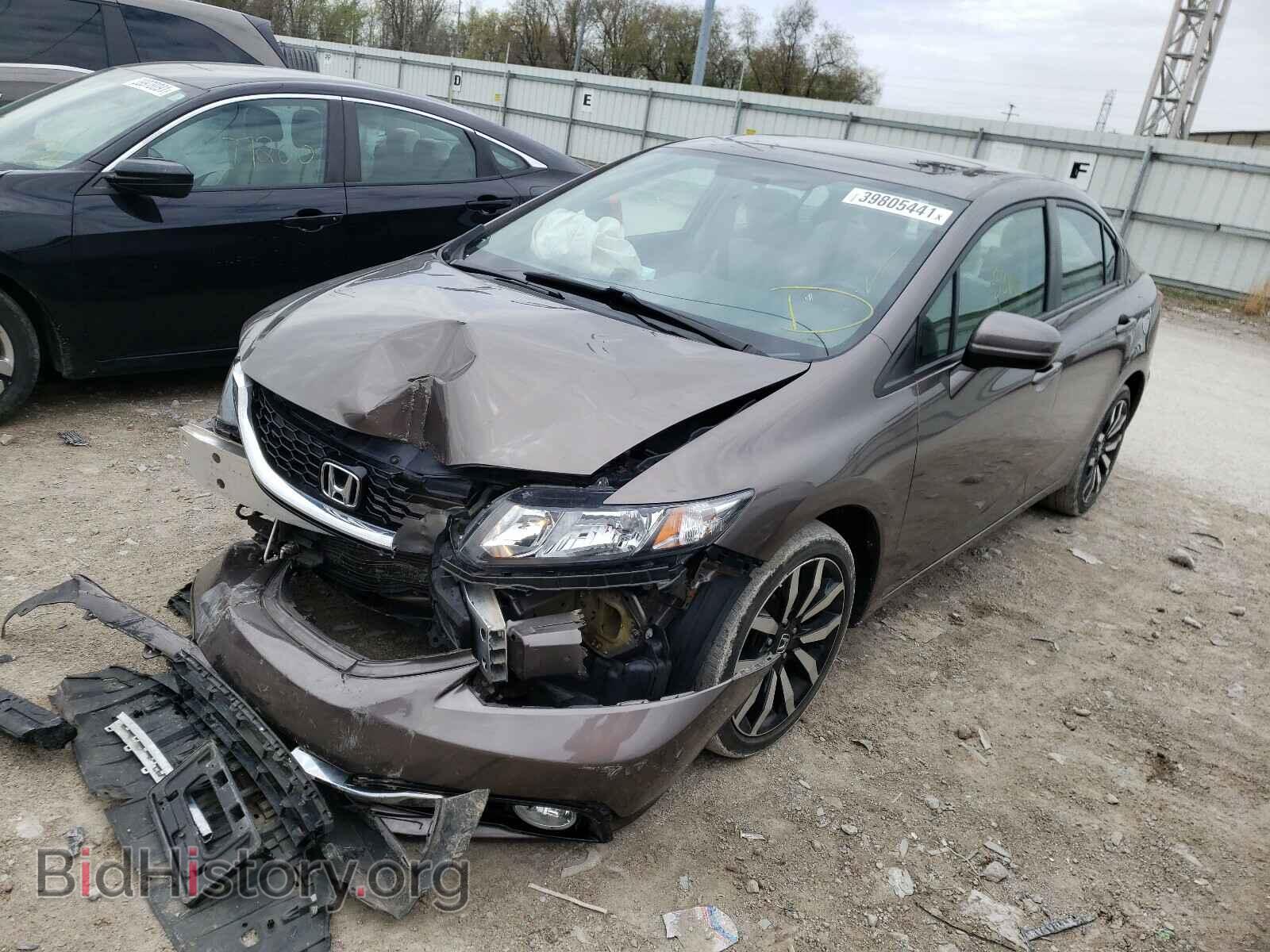 2015 HONDA CIVIC - VIN: 2HGFB2F91FH507503 - Фото 2