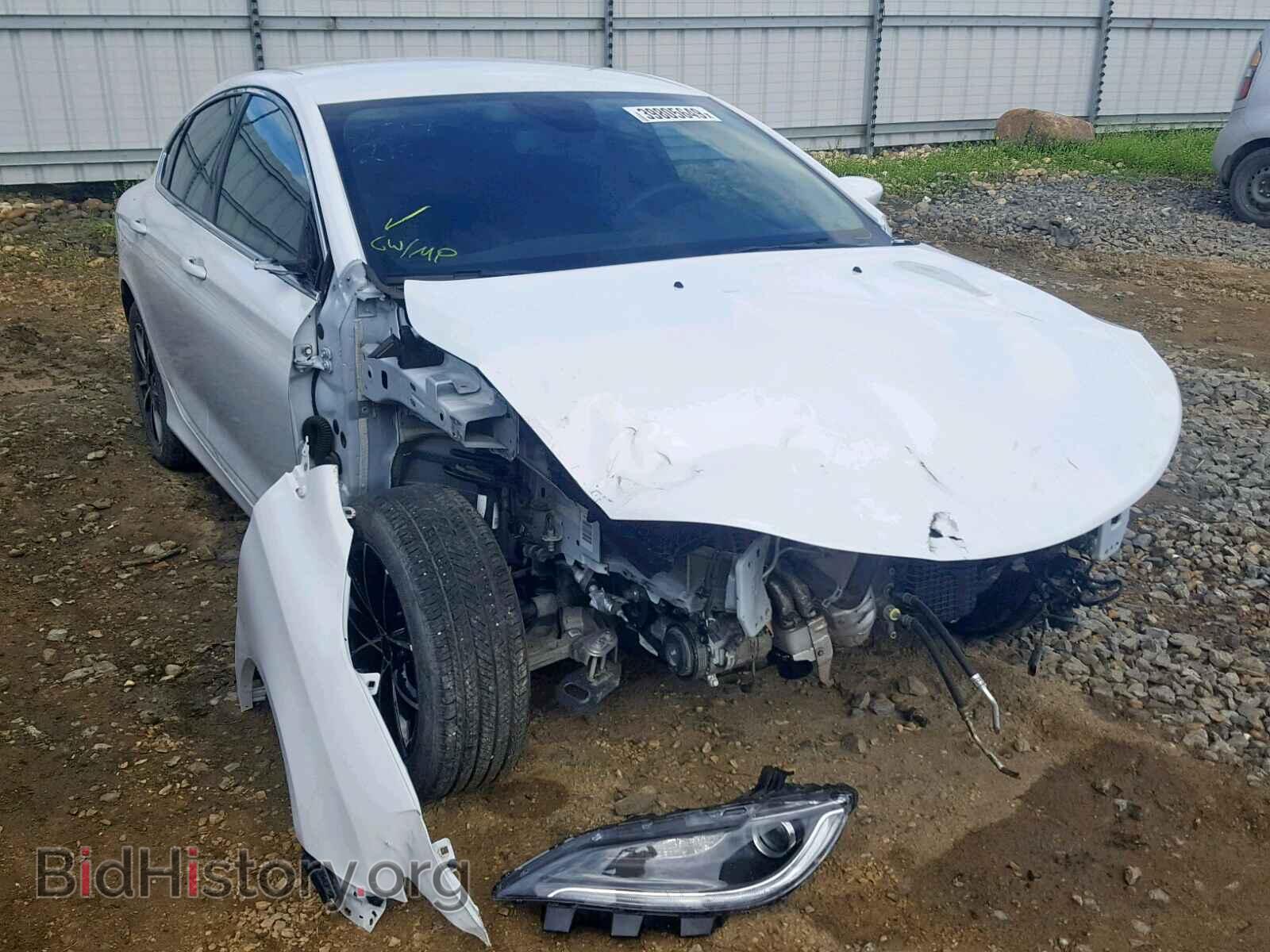 Фотография 1C3CCCAB3GN193347 - CHRYSLER 200 2016