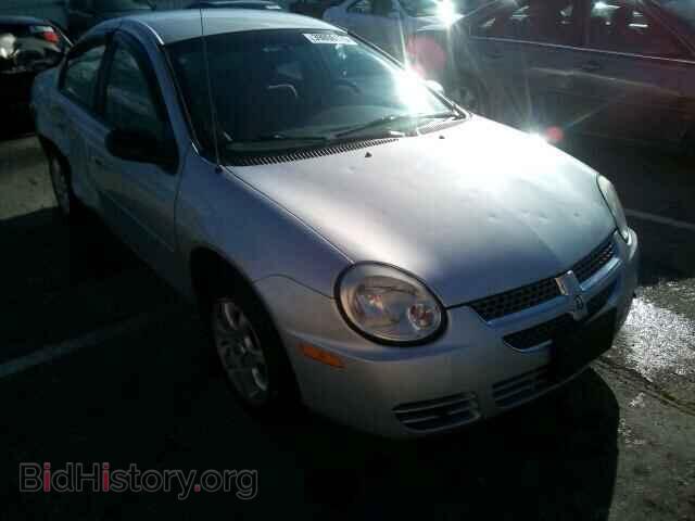 Photo 1B3ES56CX5D276170 - DODGE NEON 2005