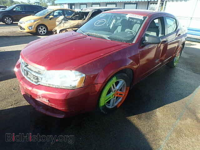 2008 DODGE AVENGER - VIN: 1B3LC56R28N602518 - Фото 2