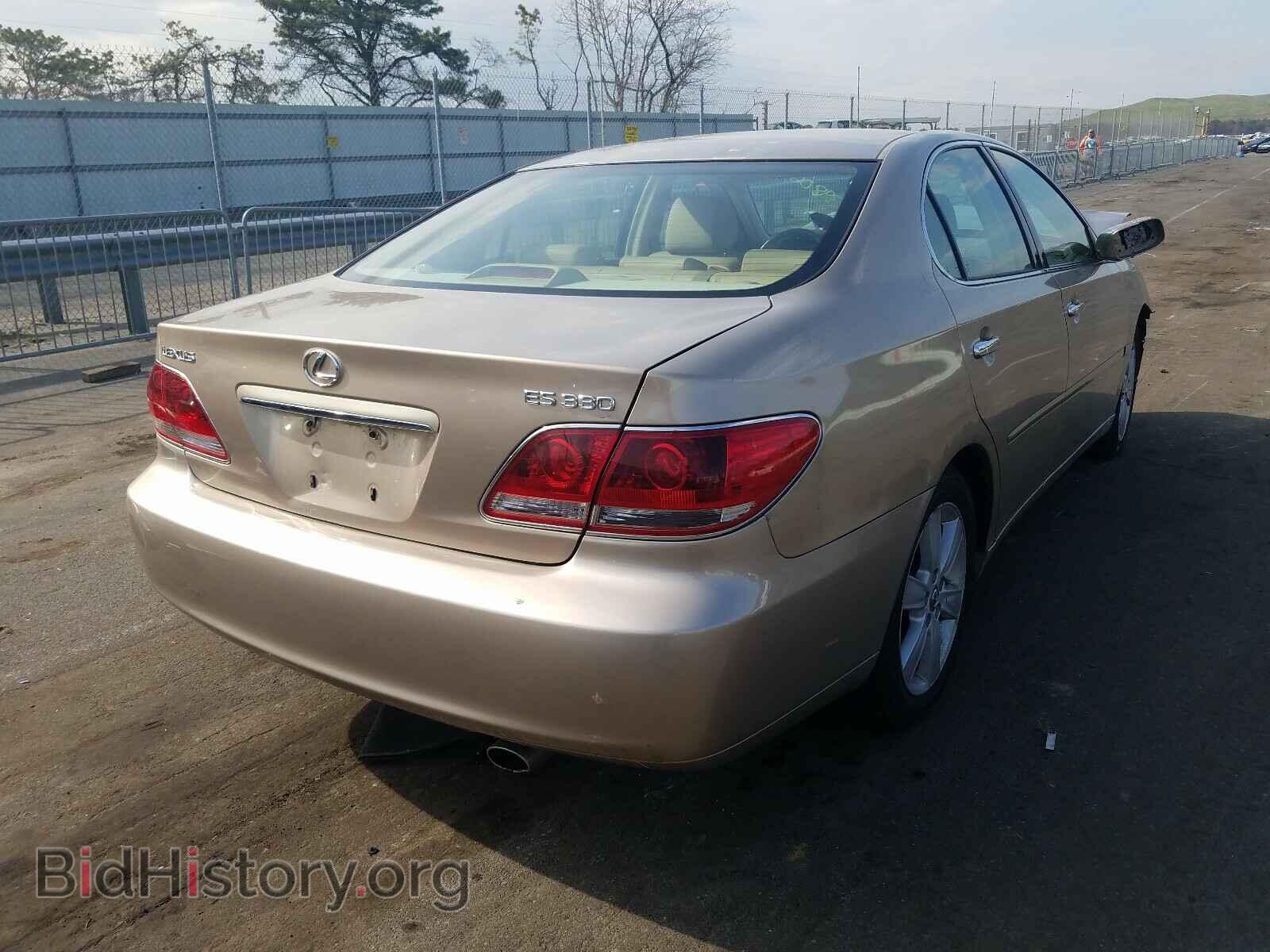 2006 LEXUS ES330 - VIN: JTHBA30G765170810 - Фото 4