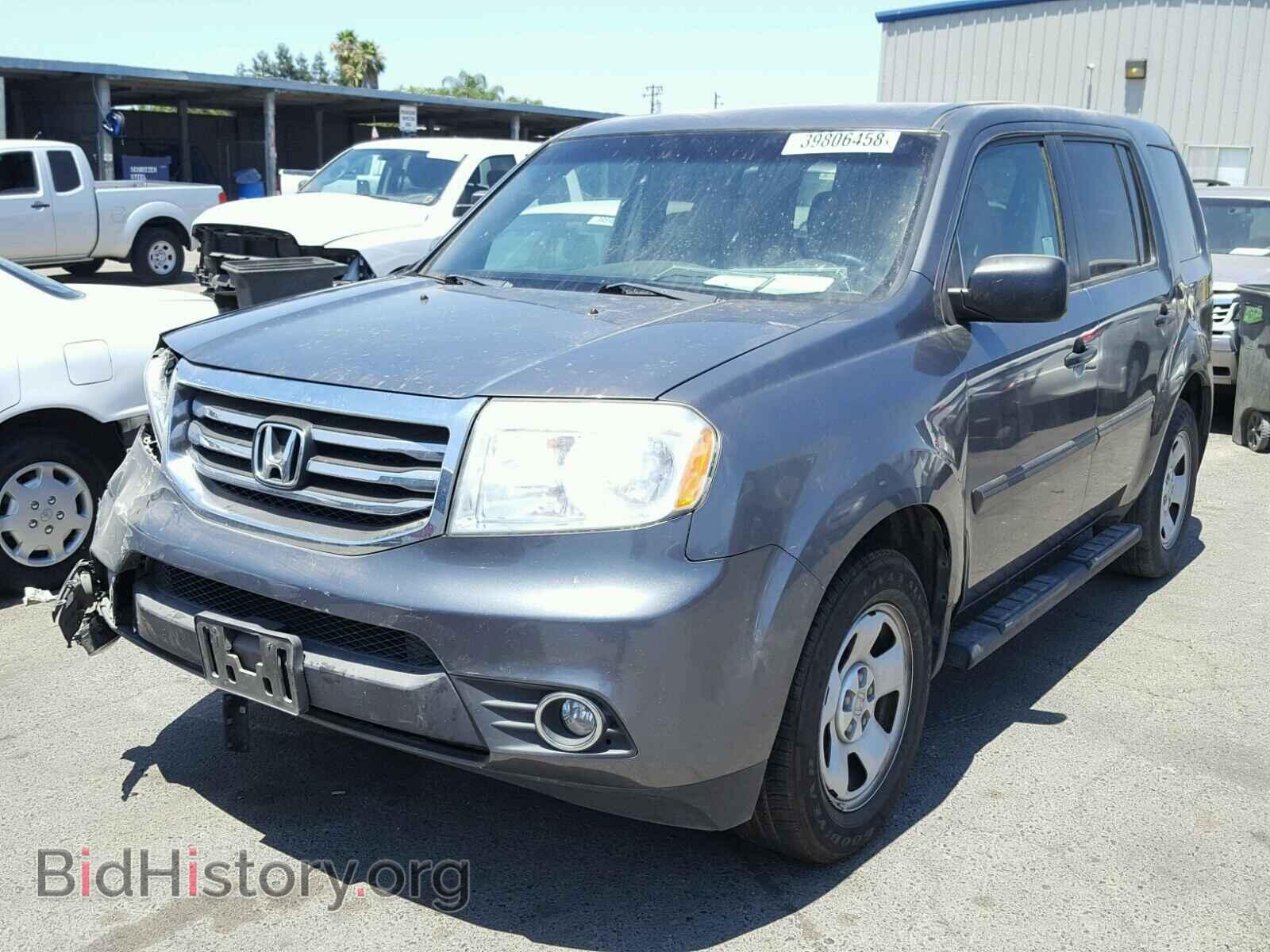 2012 HONDA PILOT - VIN: 5FNYF3H21CB003343 - Photo 2