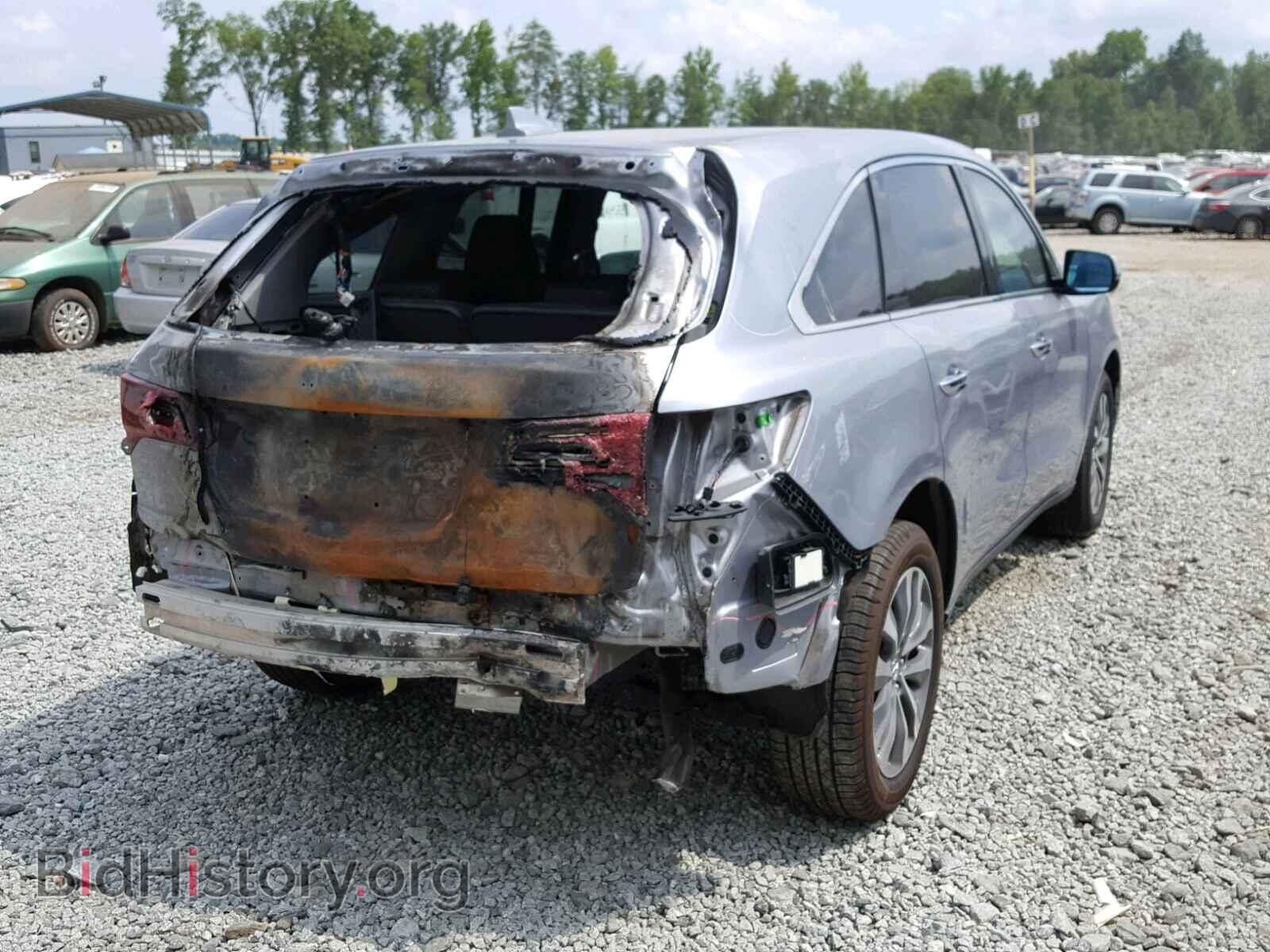2016 ACURA MDX - VIN: 5FRYD3H4XGB004812 - Фото 4