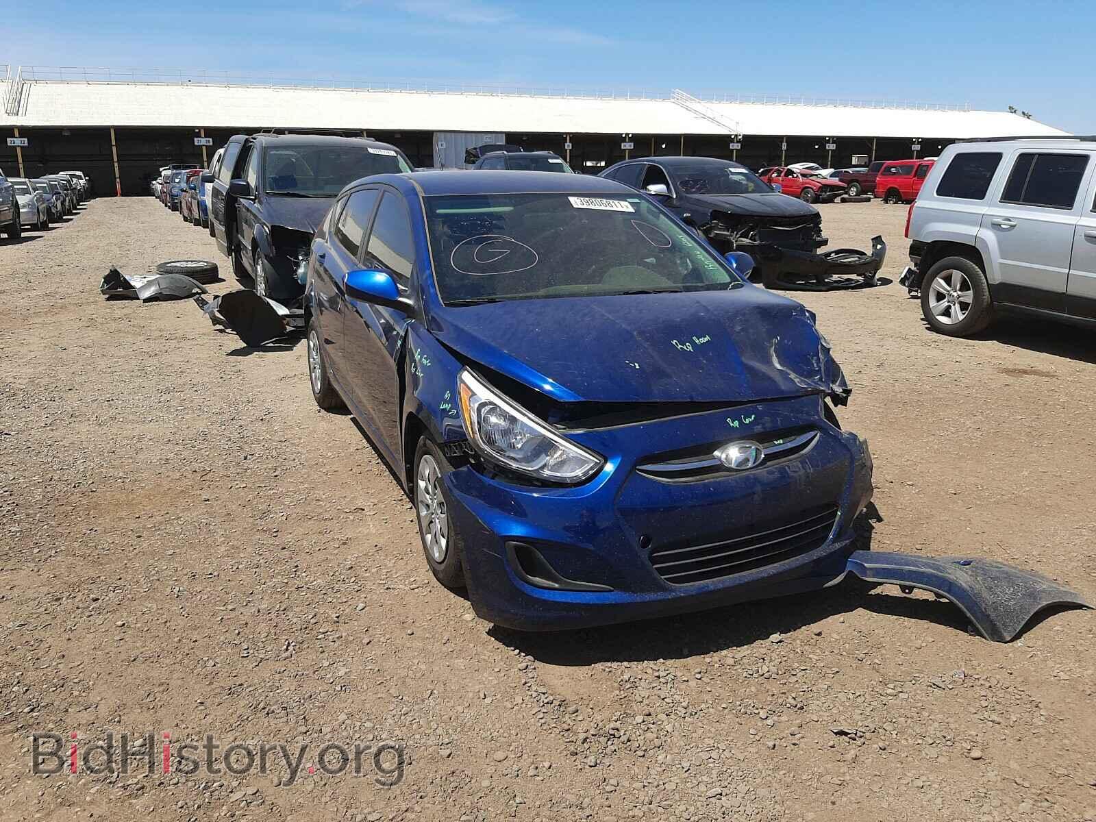 Фотография KMHCT5AE1GU265665 - HYUNDAI ACCENT 2016