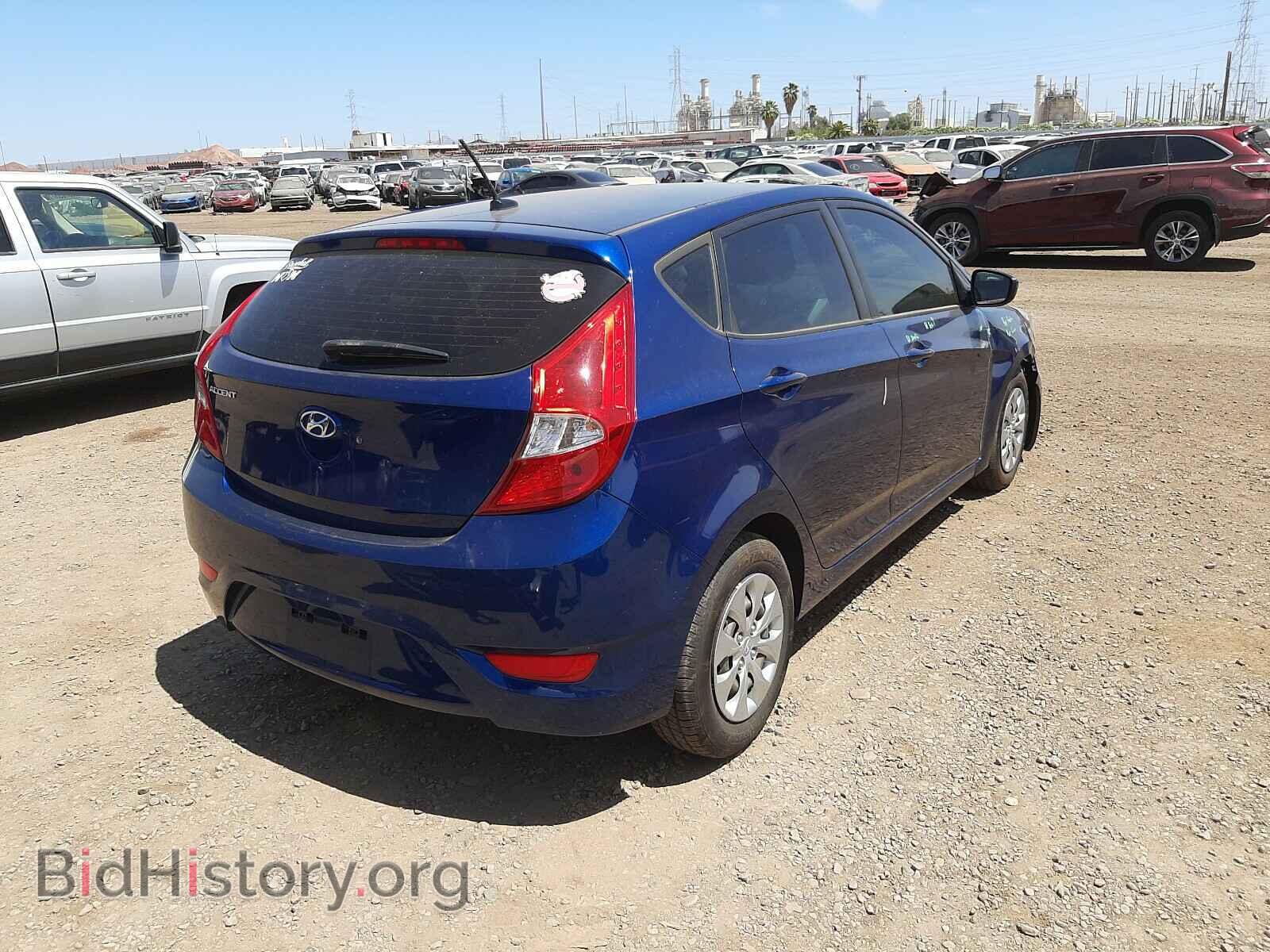 2016 HYUNDAI ACCENT - VIN: KMHCT5AE1GU265665 - Фото 4