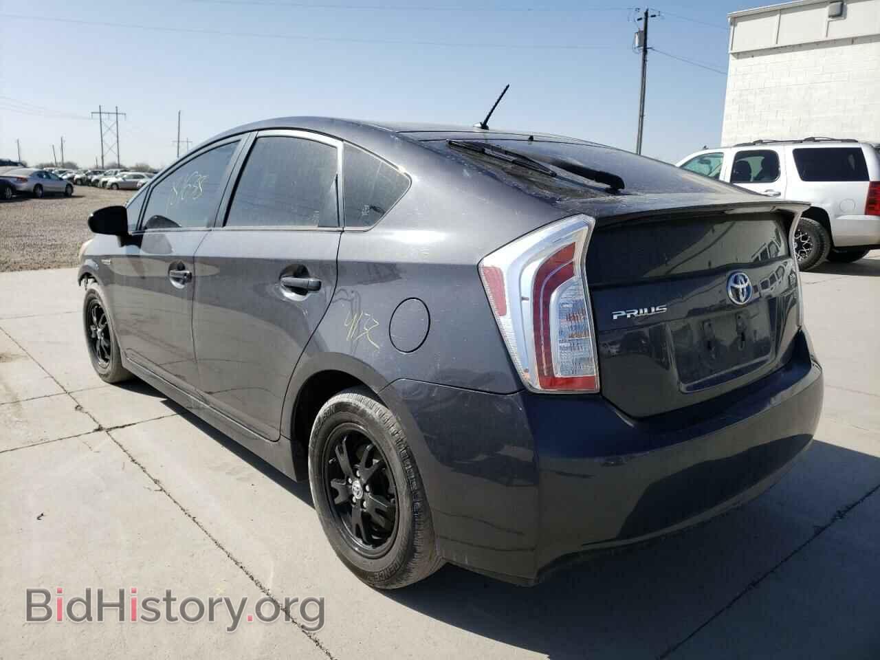 2012 TOYOTA PRIUS - VIN: JTDKN3DU9C1591906 - Фото 3