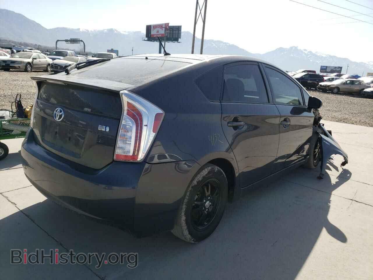 2012 TOYOTA PRIUS - VIN: JTDKN3DU9C1591906 - Фото 4