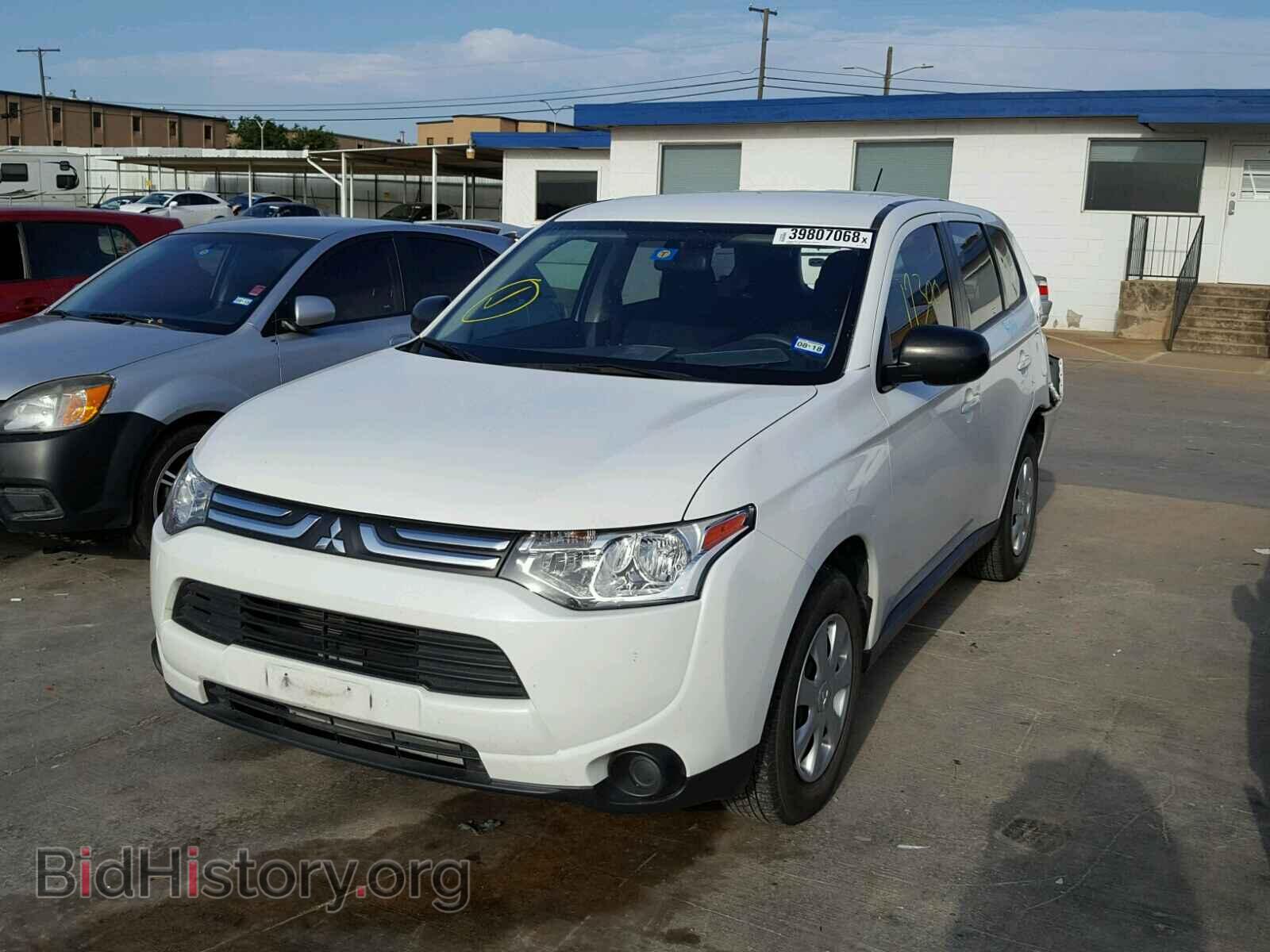 2014 MITSUBISHI OUTLANDER - VIN: JA4AD2A3XEZ005264 - Фото 2