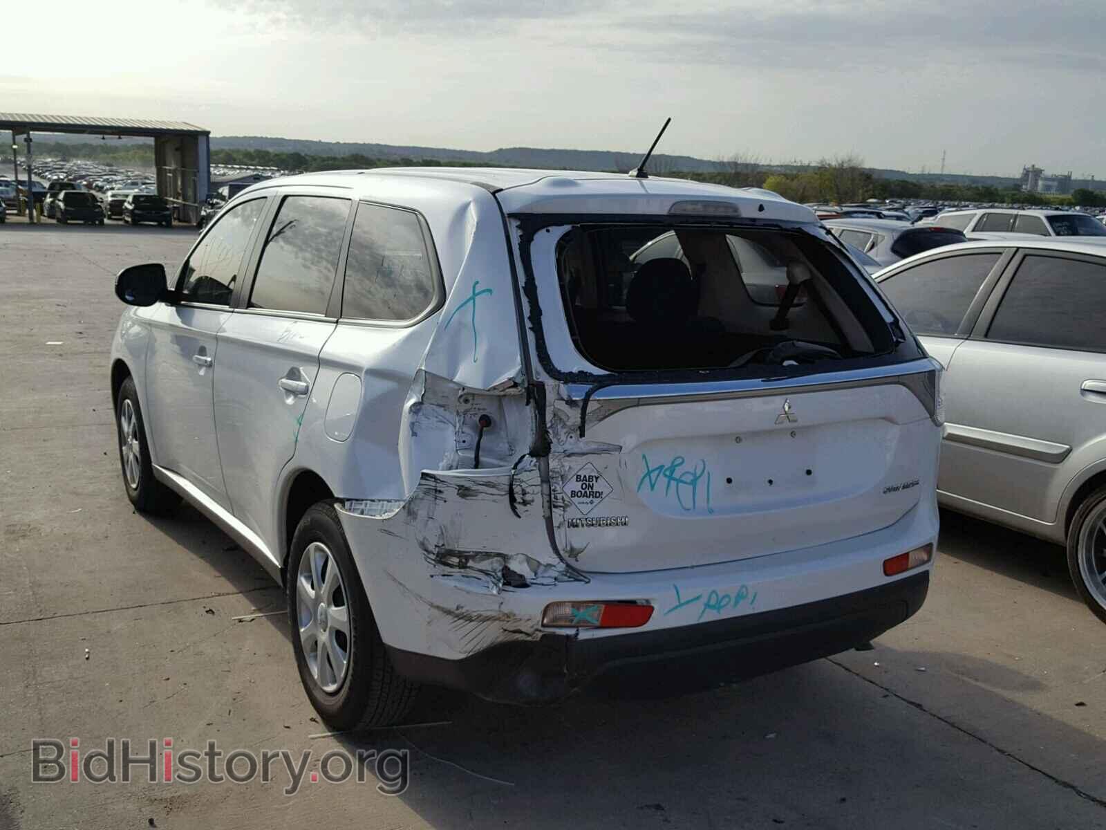 2014 MITSUBISHI OUTLANDER - VIN: JA4AD2A3XEZ005264 - Фото 3