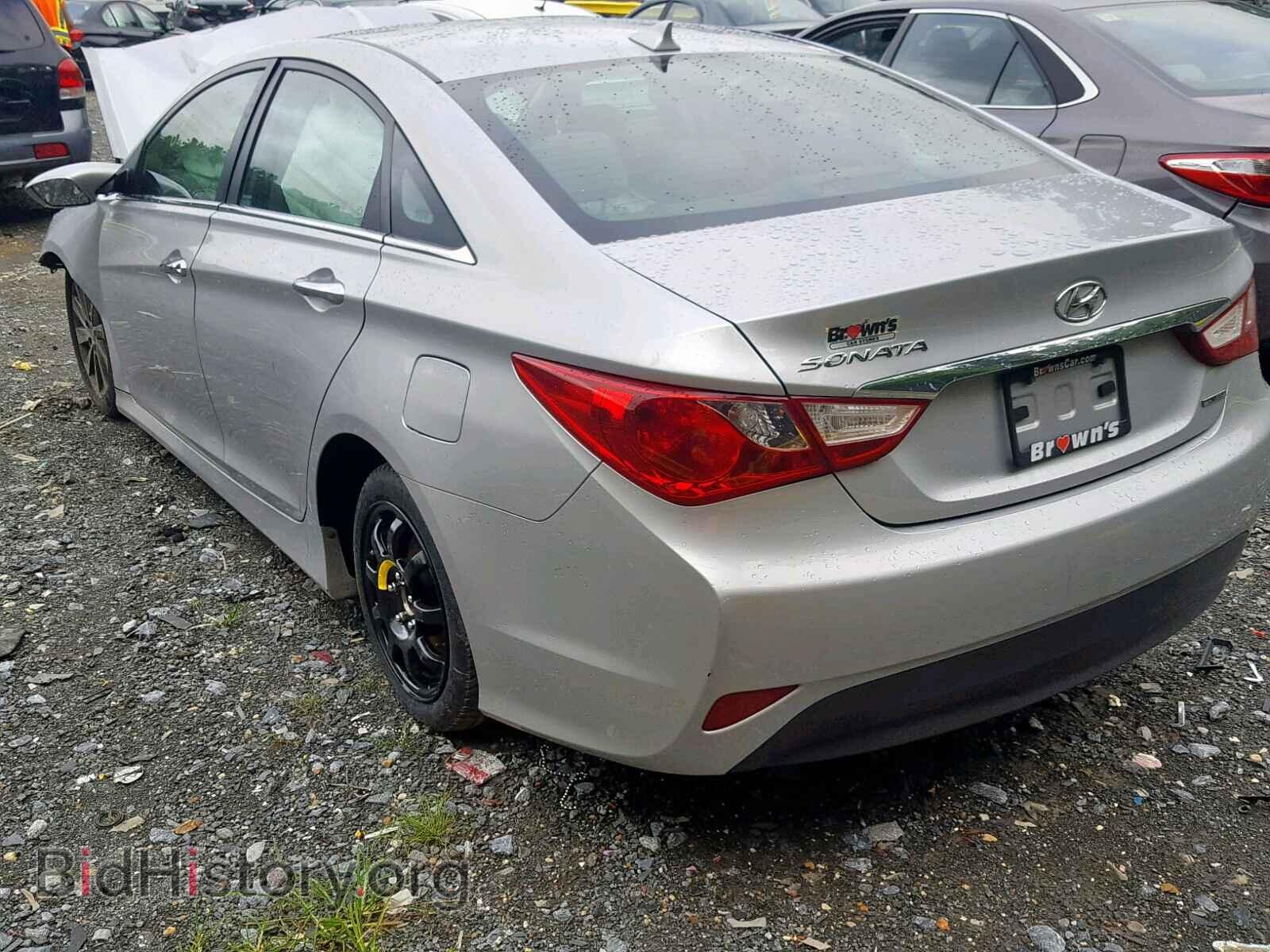 2014 HYUNDAI SONATA - VIN: 5NPEC4AC0EH890846 - Фото 3