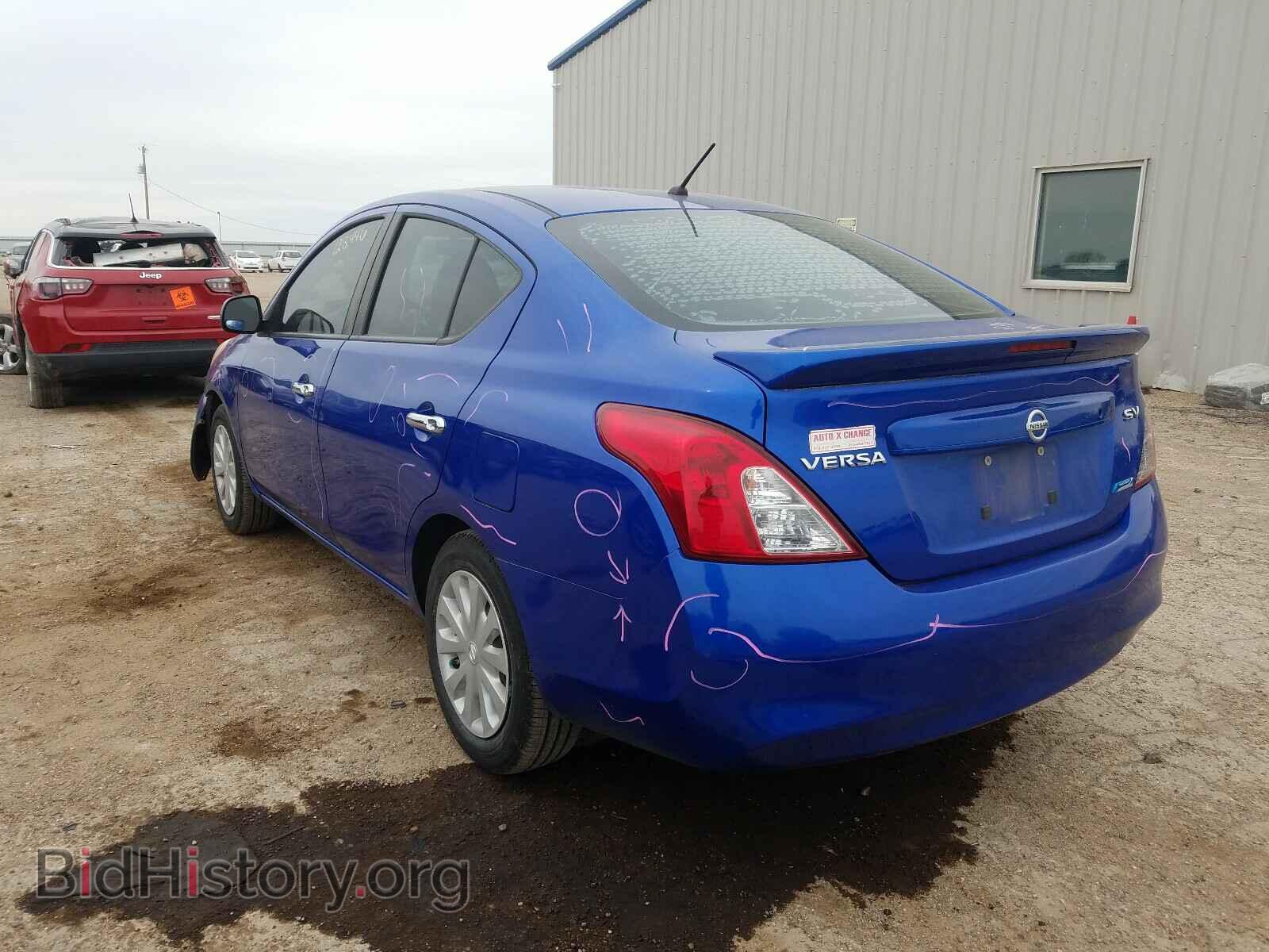 2013 NISSAN VERSA - VIN: 3N1CN7AP8DL868312 - Фото 3
