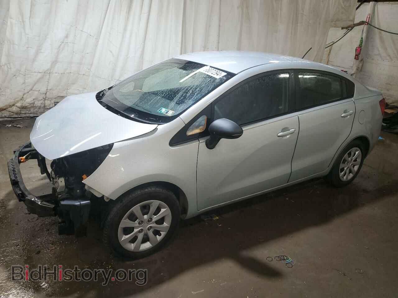 Фотография KNADN4A32C6051288 - KIA RIO 2012