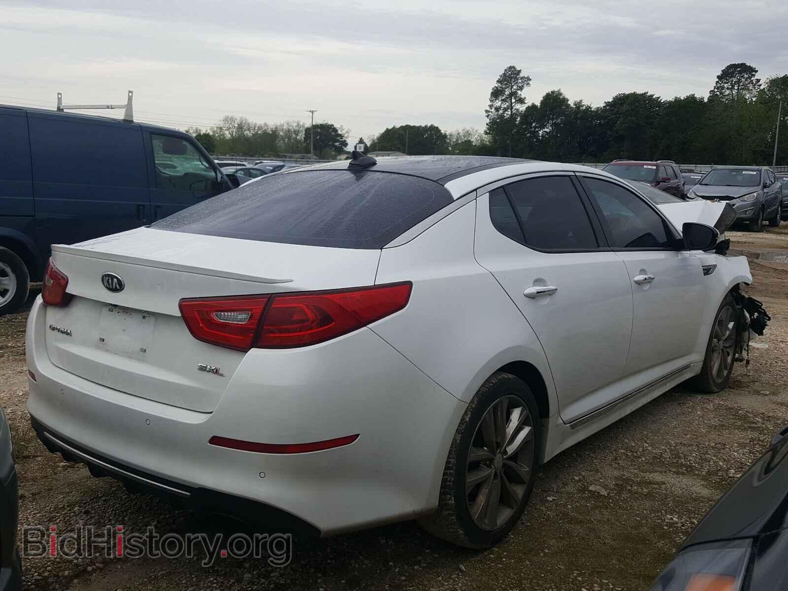 2015 KIA OPTIMA - VIN: 5XXGR4A65FG452824 - Фото 4