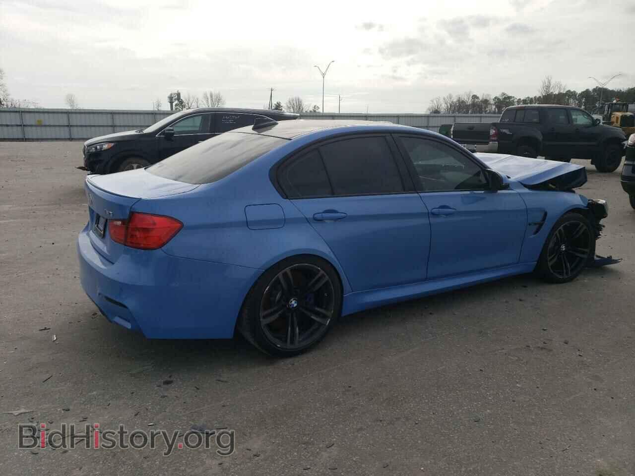 2015 BMW M3 - VIN: WBS3C9C52FP805796 - Фото 3
