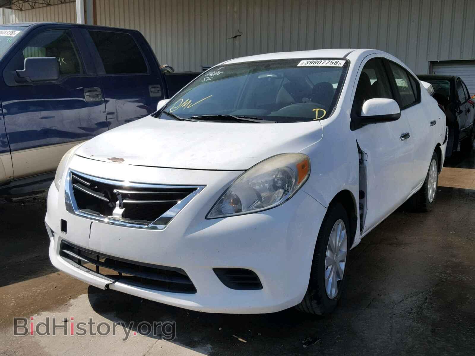2012 NISSAN VERSA - VIN: 3N1CN7AP3CL917110 - Фото 2