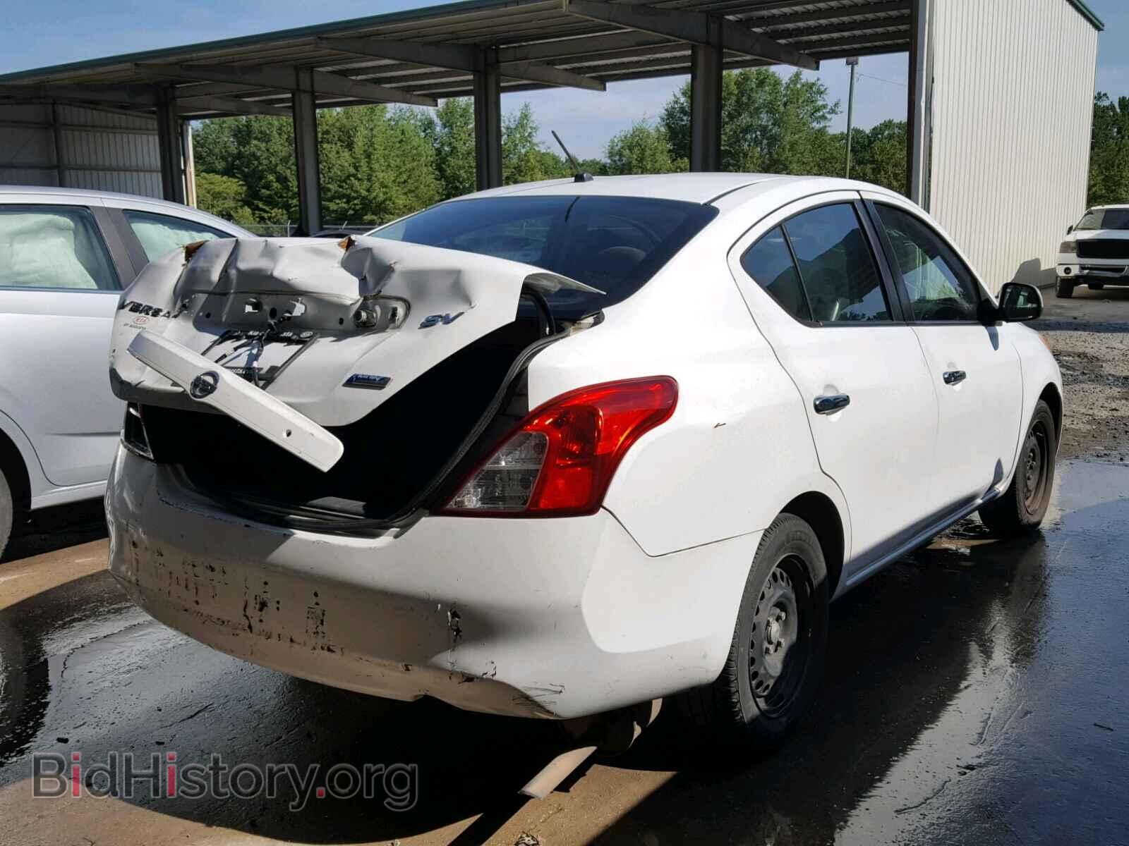 2012 NISSAN VERSA - VIN: 3N1CN7AP3CL917110 - Фото 4