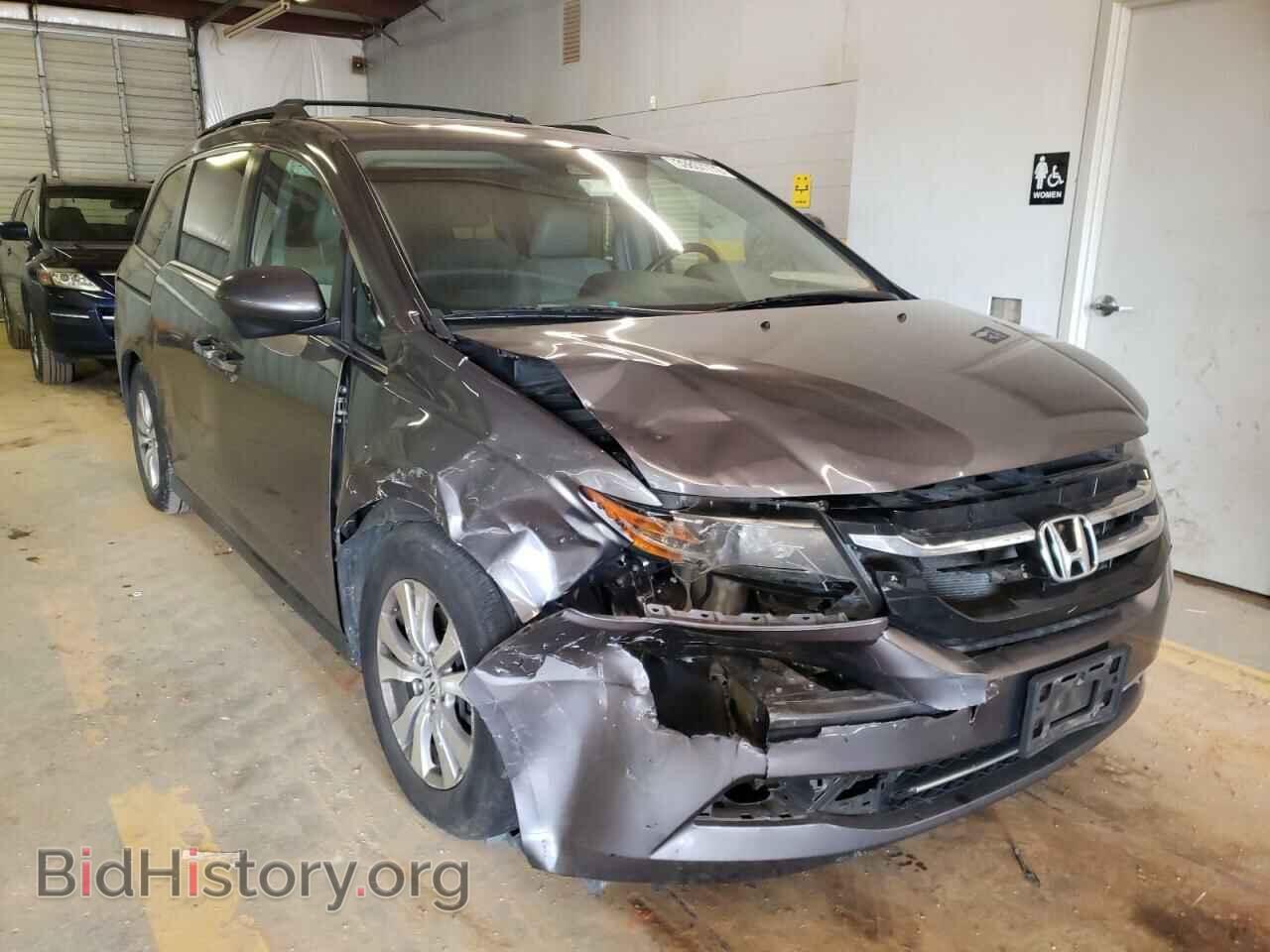 Фотография 5FNRL5H64EB007742 - HONDA ODYSSEY 2014