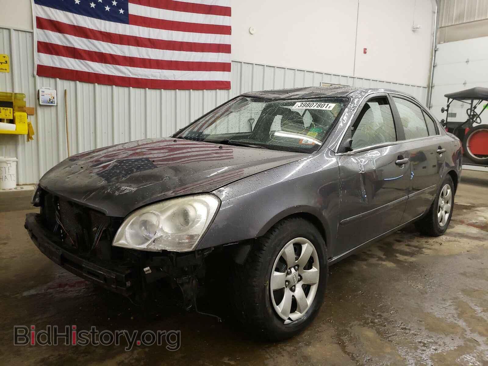2008 KIA OPTIMA - VIN: KNAGE123385221813 - Фото 2
