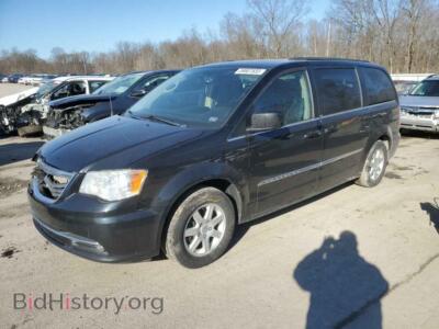 2011 Chrysler MINIVAN Town & COU, black — VIN 2A4RR5DG5BR712914, Copart