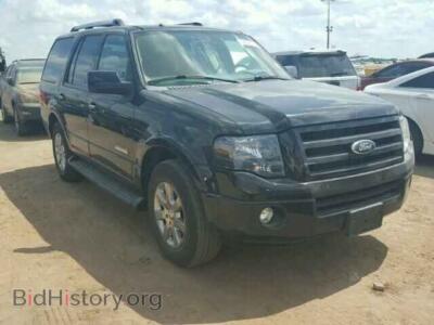2008 Ford EXPEDITION, черный — VIN 1FMFU19578LA51391, Copart