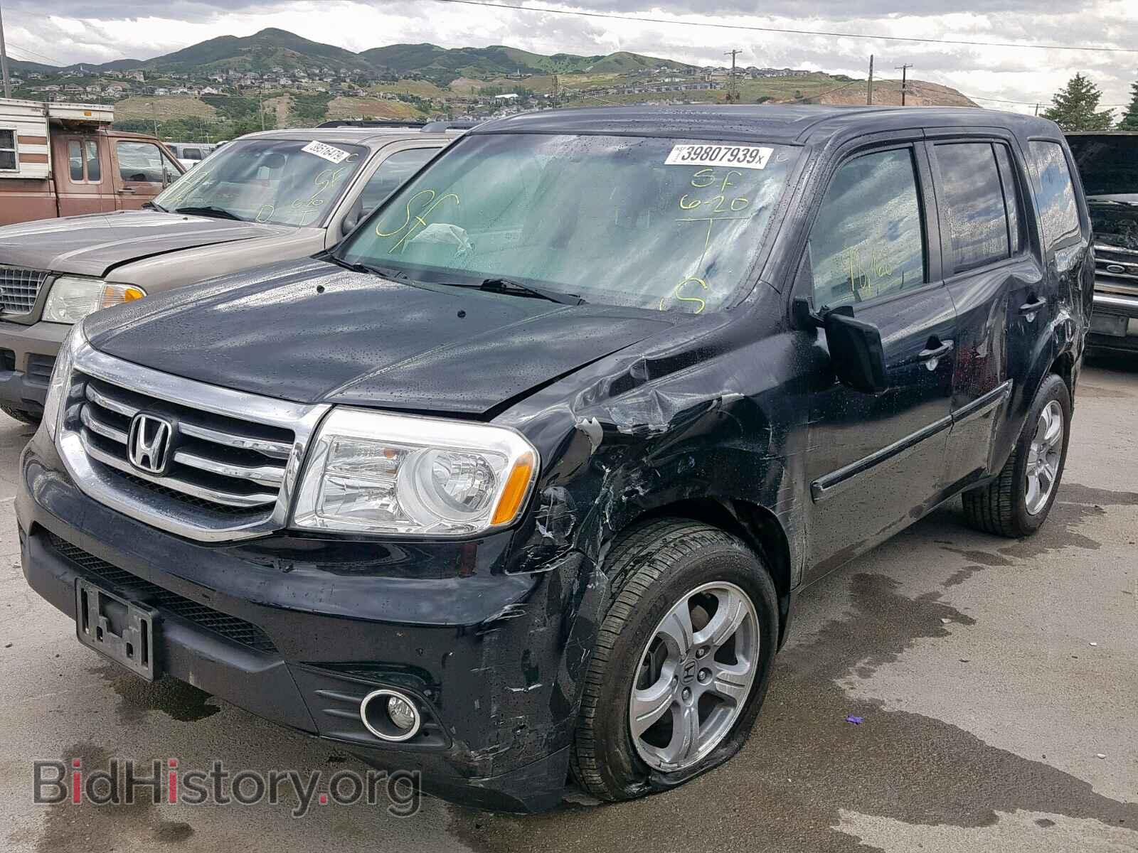 2014 HONDA PILOT EX - VIN: 5FNYF4H43EB005704 - Photo 2