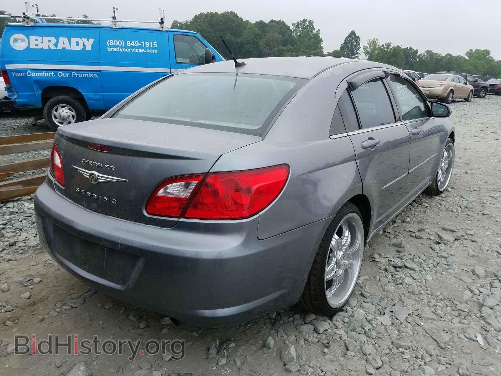 2009 CHRYSLER SEBRING - VIN: 1C3LC56B49N527604 - Фото 4