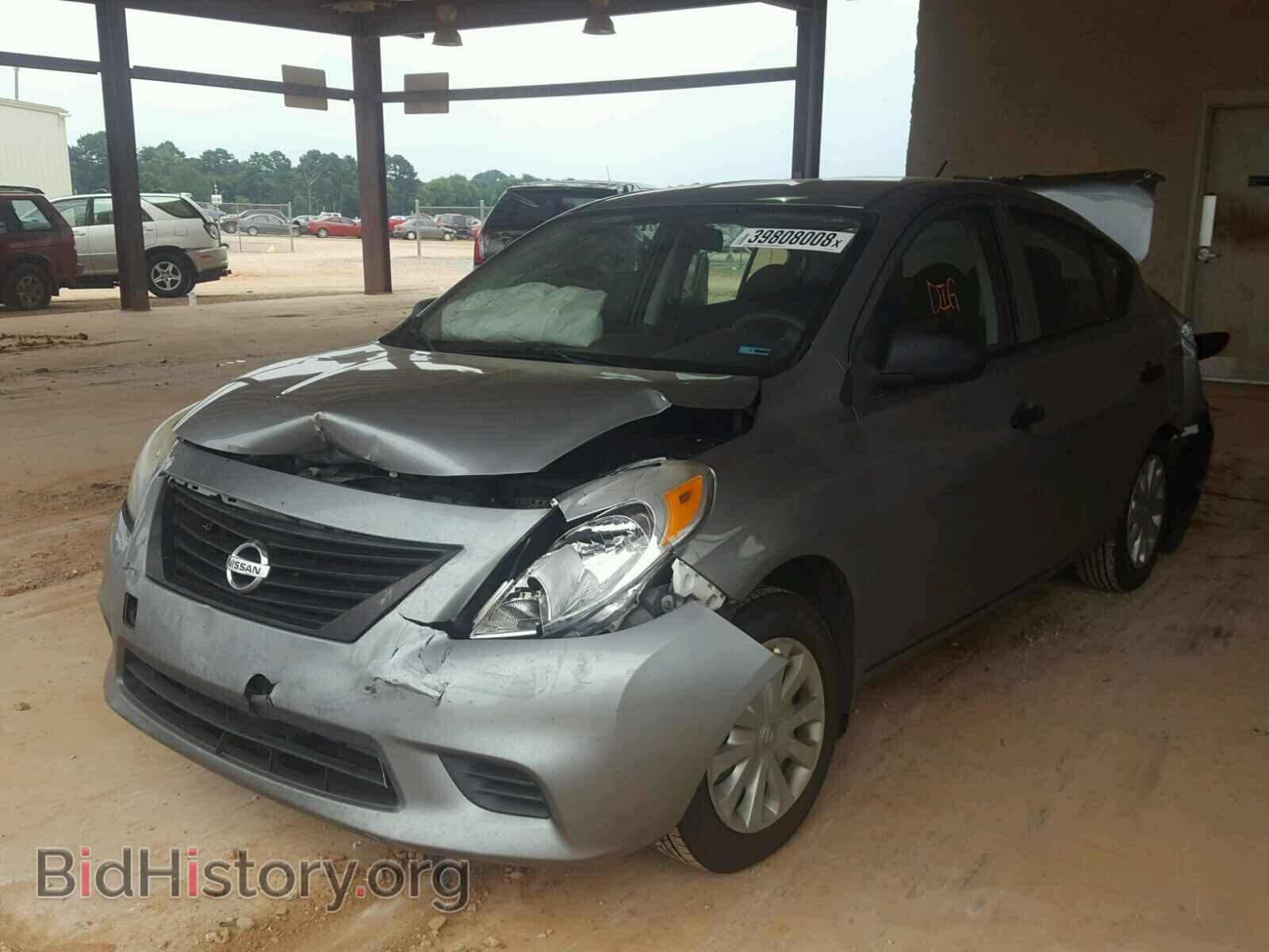 2012 NISSAN VERSA - VIN: 3N1CN7APXCL929755 - Фото 2